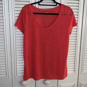 NWOT Super Soft & Lightweight Orange Tee